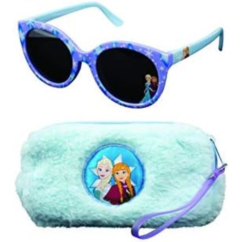Frozen II Kids Sunglasses for Girls, Toddler Sunglasses with Kids Glasses Case (One Size, Frozen4)