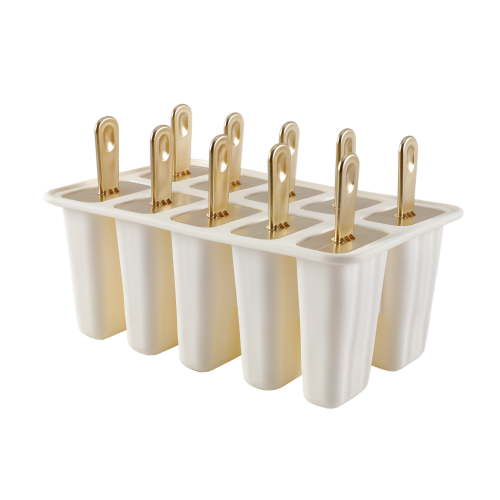 Cook with Color 10-Cavity Silicone Ice Pop Mold – Flexible, Durable & Easy to Use