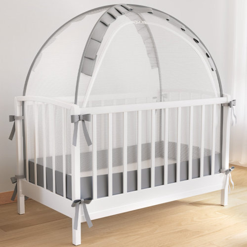 Comomy Bed Tent for Baby, Pop up Bed Canopy with Zipper, Portable Baby Bed Cover, Large Opening and Space | Wayfair