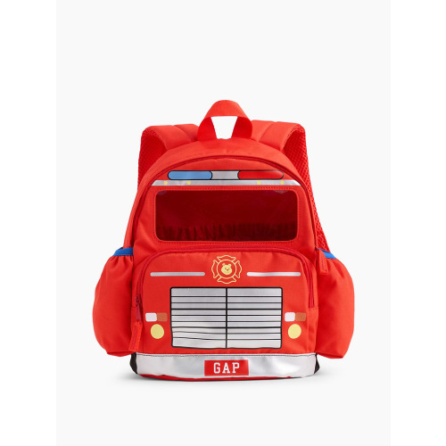 Toddler Firetruck Backpack