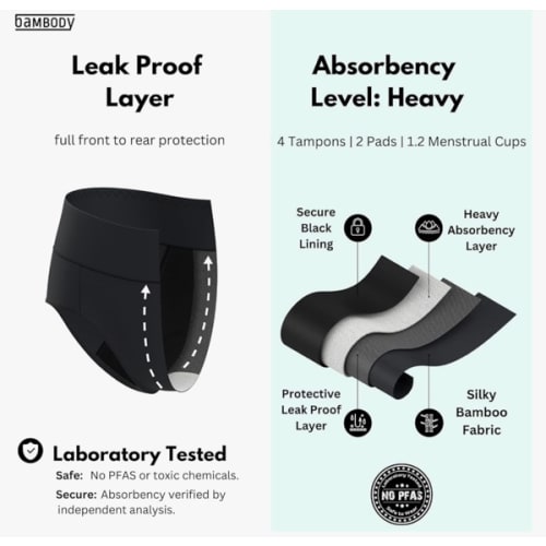 Bambody Absorbent Panty Postpartum