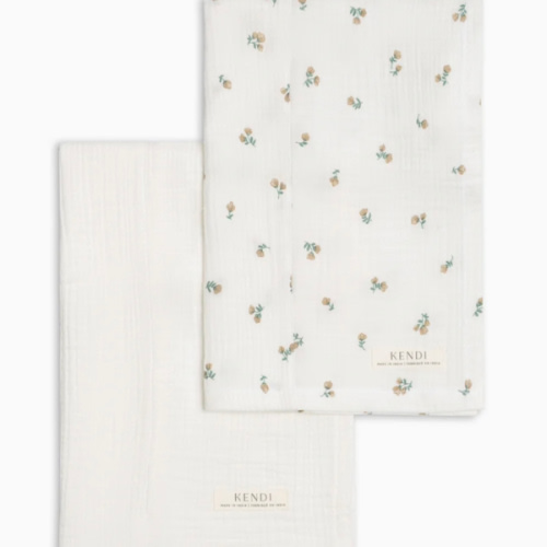 2-Pack Muslin Burp Cloths