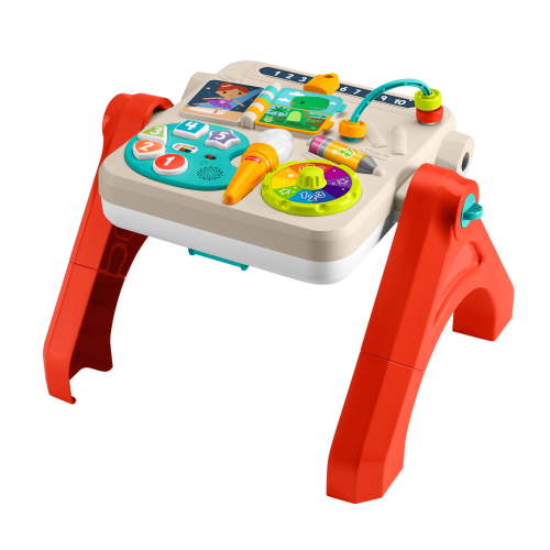 Fisher-Price Laugh & Learn 4-in-1 Activity Table & Easel, Electronic Learning Toy for Baby & Toddler