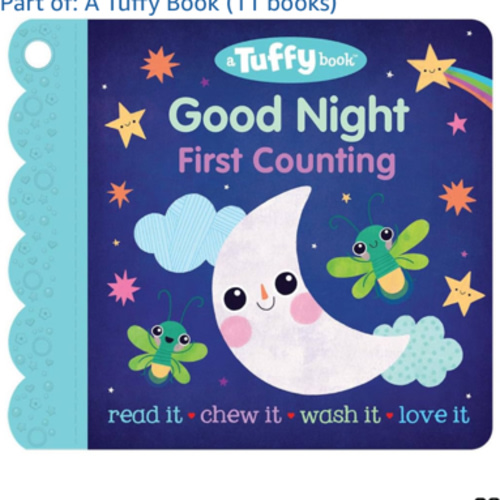 Tuffy Good Night: Washable, Chewable, Unrippable Pages With Hole For Stroller Or Toy Ring, Teether Tough (A Tuffy Book)