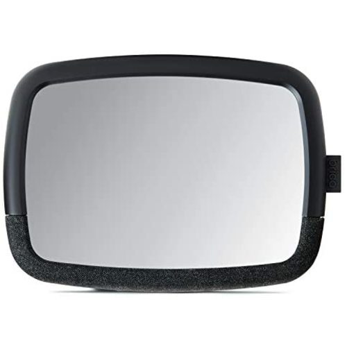 Munchkin Brica 360 Pivot Baby In-Sight Wide-Angle Adjustable Car Mirror, Crash Tested & Shatter Resistant, Black