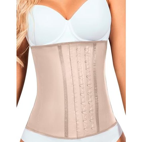 LadySlim by NuvoFit AUTHENTIC COLOMBIAN Premium Waist Trainer for Women Fajas Colombianas Reductoras Cinturilla Para Mujer