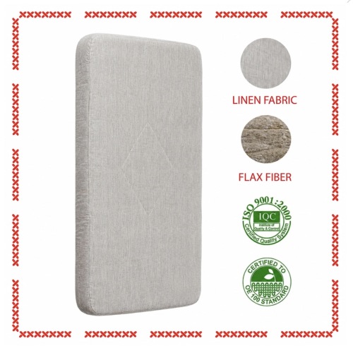ORGANIC BASSINET MATTRESS FOR SNUZPOD5 BEDSIDE CRIB