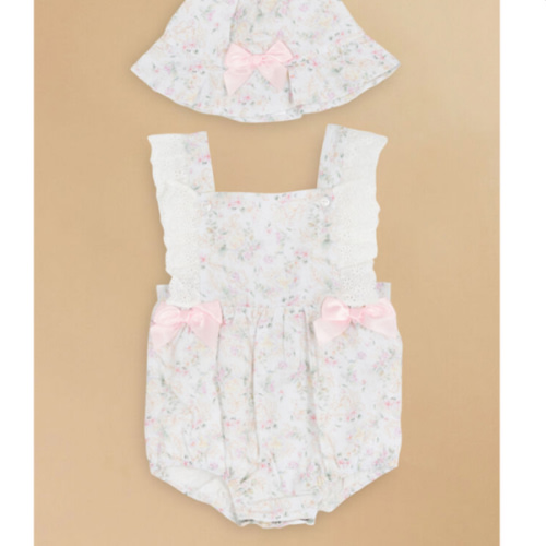 Jane Floral Bubble and Hat