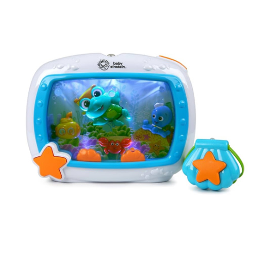 Baby Einstein Sea Dreams Soother Musical Crib Toy and Sound Machine, Newborn and up