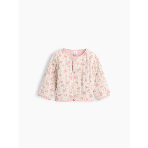 Baby Quilted Gauze Reversible Jacket