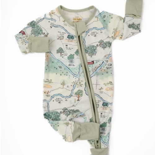 Hundred Acre Woods Bamboo Zippered Sleeper