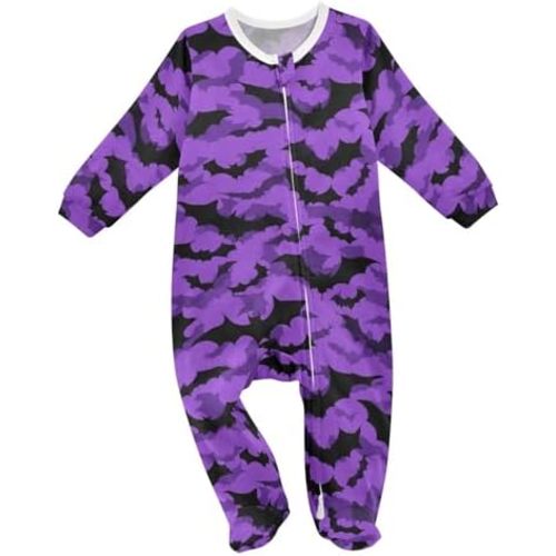 Dussdil Baby One-Piece Footies Newborn Rompers Pajamas Cotton Footed Pjs for Sleep Play Boys Girls