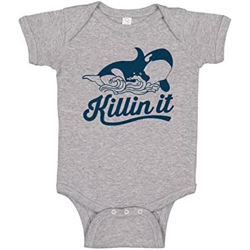 TATY Kids Killin' It Orca Baby Infant Bodysuit