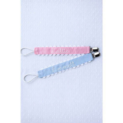 Paci Clip – These Little Florals & Embroidery