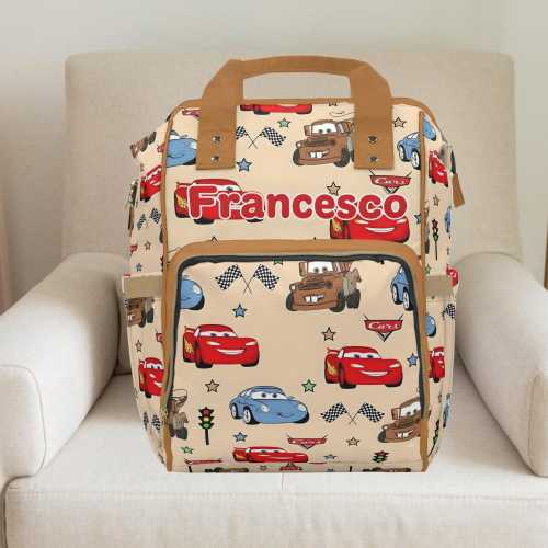 Cars Diaper bag,Cars Backpack,Lightning Mcqueen,Mater,Disney,Disney gift,custom diaper bag,Boy diaper bag,Race car birthday,Baby blanket