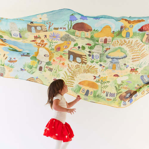 Double Mushroom Playsilk – Sarah's Silks