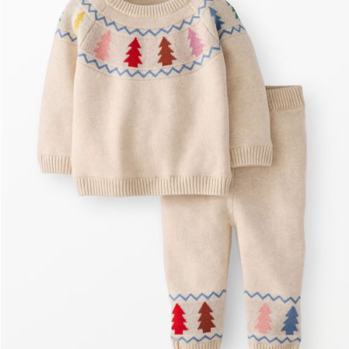 Baby Holiday Sweater Set | Hanna Andersson