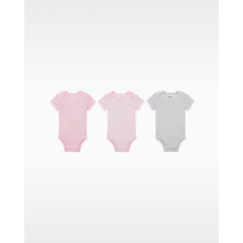 Nike Baby Essentials Baby (0-9M) Bodysuits (3-Pack). Nike.com