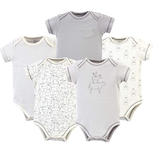 Touched by Nature Unisex Baby Organic Cotton Bodysuits