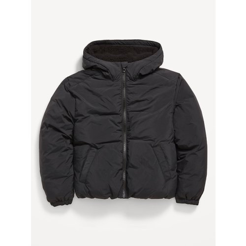 Water-Resistant Puffer Jacket for Girls