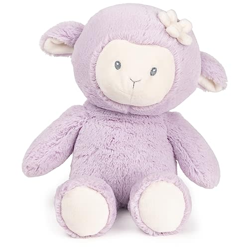 GUND Baby Sustainable Lamb Plush, Stuffed Animal Made from 100% Recycled Materials, for Babies and Newborns, Spring Decor, Lavender/Cream, 13”