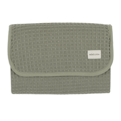 Folded Big Lula Green Changing Mat