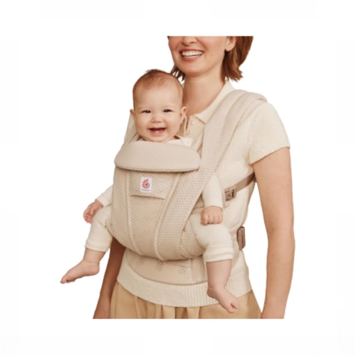 Ergobaby Omni Deluxe Baby Carrier, Mesh, Natural Beige