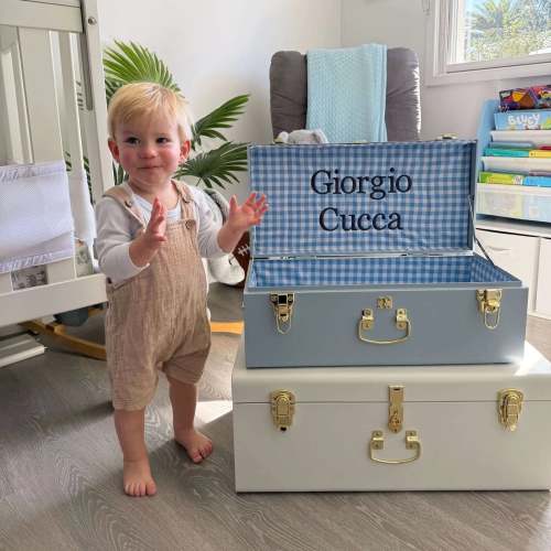 Grand Baby Keepsake Box & Storage Trunk | Baby & Memory Chest – Keeprr – Keeprr Co