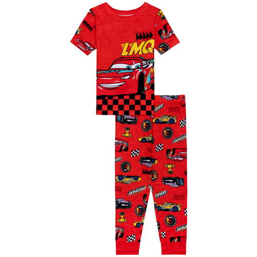 Character Toddler Viscose Short Sleeve Top and Pant Pajama Set, 2-Piece, Sizes 12M- 5T