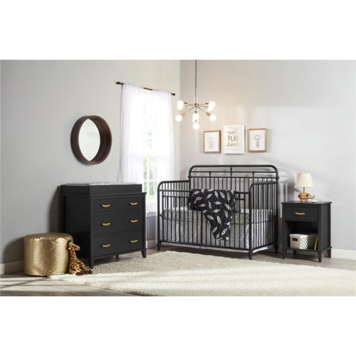 Little Seeds Monarch Hill Hawken 3-in-1 Convertible 2 Piece Crib Set | Wayfair