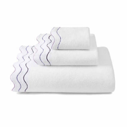 Kassatex Shopbop Wavy Towels (Washcloth)