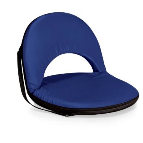 Picnic Time Oniva Seat Portable Reclining Chair - Navy Blue