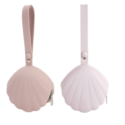 Silicone Pacifier Holder Case, Portable Leakproof Design Baby Pacifier Storage Case, BPA-Free, Easy Clean, 2 Pack