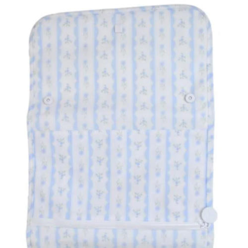Changing Pad - Game Changer - Ribbon Floral Blue