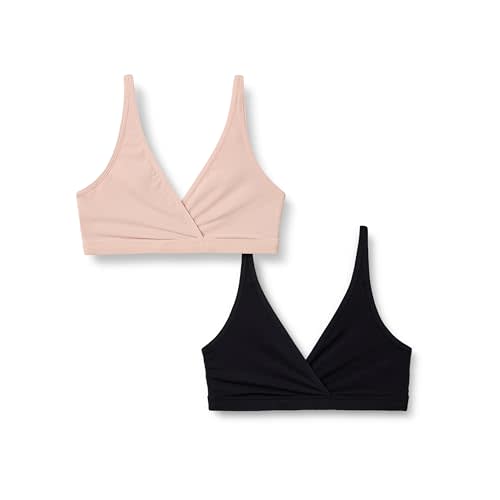 Amazon Essentials Womens Peached Microfiber Pullover Nursing Sleep Bra