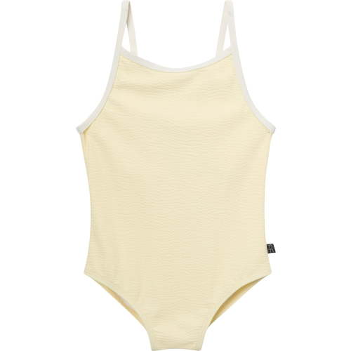 Modern Moments by Gerber Baby and Toddler Girl One-Piece Swimsuit with Bow, 0/3M-5T