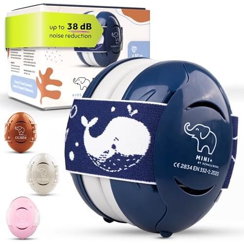 Schallwerk ® Mini+ Baby Ear Muffs – Infant Noise Cancelling Headphones, Toddler Ear Protection, Baby Headphones for Noise
