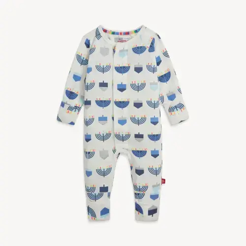 Hanukkah Magnetic Me Coverall [0-3M]