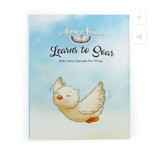 Avery Aviator Learns to Soar Story Book