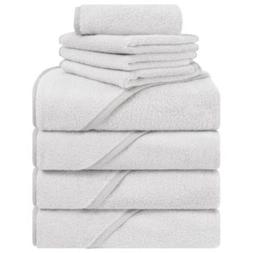 Turkish Cotton Baby Hooded 8-Pc. Bath Towel Set