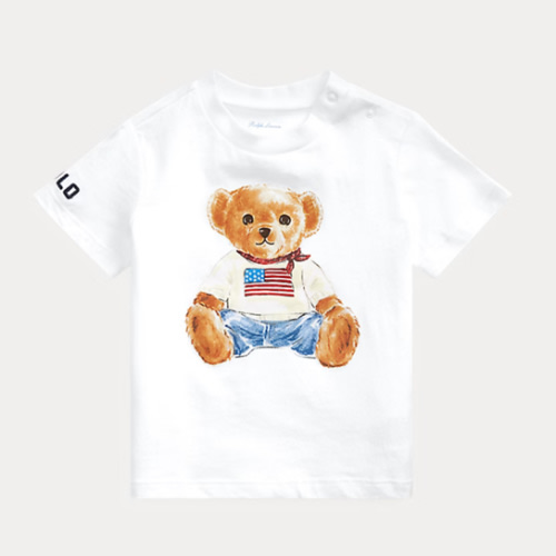 Polo Bear Cotton Jersey Tee | Ralph Lauren