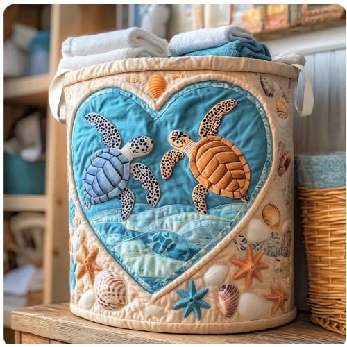 Sea Haven Laundry Basket Laundry Gifts, Housewarming Gift Ideas, Mothe – CustomFam