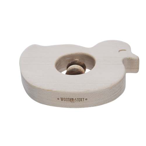 rattle-teether - baby duck