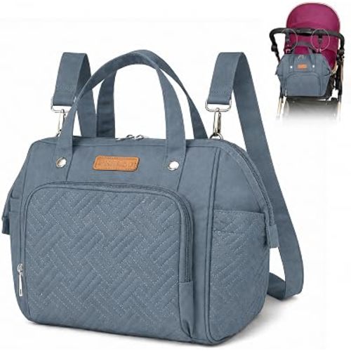 FHELAD Small Diaper Bag for Women, 4 in 1 Mini Baby Bag