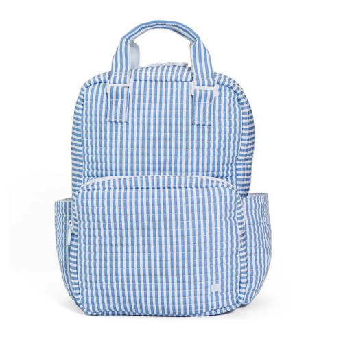 TRVL Quilted All you Need Bag - Chambray Stripe