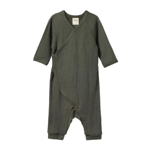 Pointelle Kimono Stretch & Grow Romper