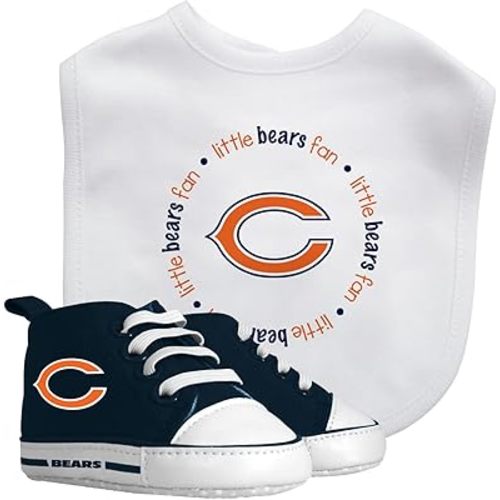 Baby Fanatic 2 Piece Bid and Shoes - NFL Chicago Bears - Unisex Infant Apparel
