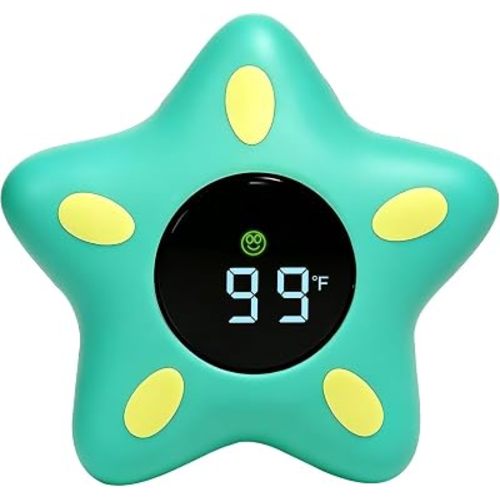 Baby Bath Thermometer, Digital Water Temperature Thermometer Baby Safety - Instant Results, for 32-140 °Fahrenheit/0-60 ° Celsius Temperature Measure, Baby Bath Essentials