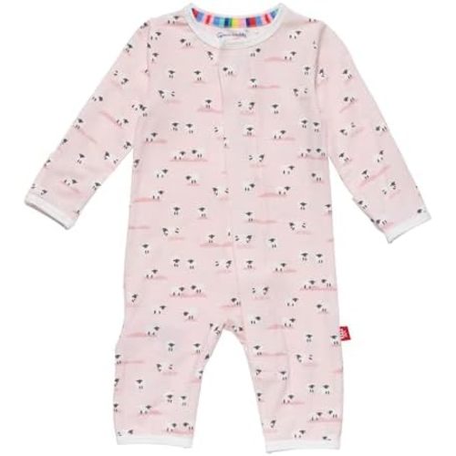 Magnetic Me Magnetic Convertible Coveralls | Silky Soft Modal Fabric | Baby Onsie Available in Sizes NB - 24M