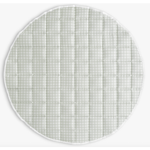 Picnic Gingham Play Mat - Green
